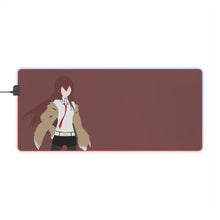 Load image into Gallery viewer, Kurisu Makise RGB LED Mouse Pad (Desk Mat)