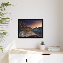 Load image into Gallery viewer, Crazy Noisy Bizarre Town Canvas Framed Art Print