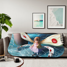 Load image into Gallery viewer, Anime Tokyo Ghoul Sherpa Blanket