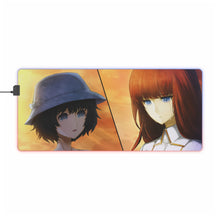 Load image into Gallery viewer, Anime Steins;Gate 0 RGB LED Mouse Pad (Desk Mat)