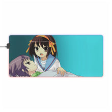Load image into Gallery viewer, The Melancholy Of Haruhi Suzumiya RGB LED Mouse Pad (Desk Mat)