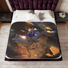 Load image into Gallery viewer, Anime Princess Mononoke Sherpa Blanket