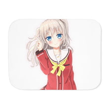 Load image into Gallery viewer, Nao Tomori smiling Sherpa Blanket