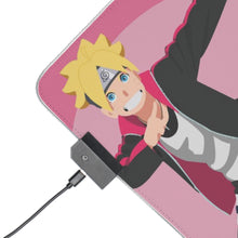 Load image into Gallery viewer, Boruto RGB LED Mouse Pad (Desk Mat)