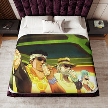 Load image into Gallery viewer, Anime Jojo's Bizarre Adventure Sherpa Blanket