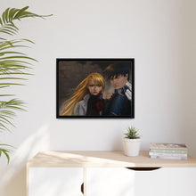 Load image into Gallery viewer, Roy Mustang Canvas Framed Art Print