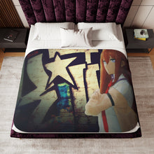 Load image into Gallery viewer, Steins;Gate Kurisu Makise Sherpa Blanket