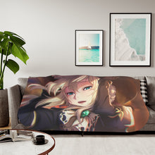 Load image into Gallery viewer, Violet Evergarden Sherpa Blanket