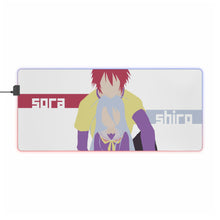 Load image into Gallery viewer, No Game No Life RGB LED Mouse Pad (Desk Mat)