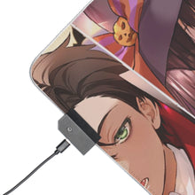 Load image into Gallery viewer, Hyouka Eru Chitanda, Satoshi Fukube, Mayaka Ibara RGB LED Mouse Pad (Desk Mat)