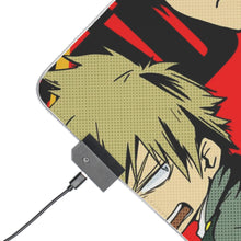 Load image into Gallery viewer, My Hero Academia Izuku Midoriya, Katsuki Bakugou, Tenya Iida RGB LED Mouse Pad (Desk Mat)