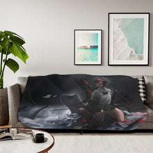 Load image into Gallery viewer, Anime Kill La Kill Sherpa Blanket