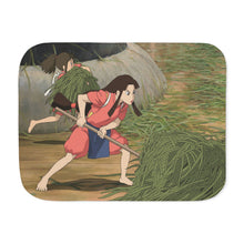 Load image into Gallery viewer, Anime Spirited Away Sherpa Blanket