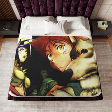 Load image into Gallery viewer, Anime Cowboy Bebop Sherpa Blanket