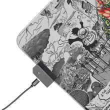 Load image into Gallery viewer, One Piece Monkey D. Luffy, Roronoa Zoro, Sanji, Nico Robin, Tony Tony Chopper RGB LED Mouse Pad (Desk Mat)