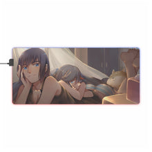 Load image into Gallery viewer, Kiryuuin and Matoi RGB LED Mouse Pad (Desk Mat)