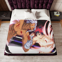 Load image into Gallery viewer, Anime Food Wars: Shokugeki no Soma Sherpa Blanket