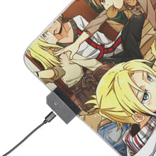 Load image into Gallery viewer, Anime Attack On Titan RGB LED Mouse Pad (Desk Mat)