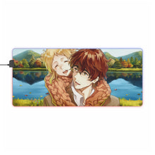 Load image into Gallery viewer, Violet Evergarden RGB LED Mouse Pad (Desk Mat)
