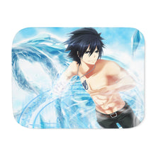 Load image into Gallery viewer, Anime Fairy Tailr Sherpa Blanket