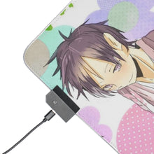 Load image into Gallery viewer, Durarara!! Izaya Orihara RGB LED Mouse Pad (Desk Mat)