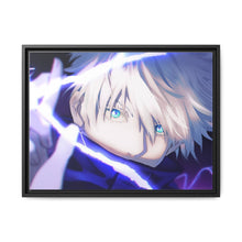 Load image into Gallery viewer, Satoru Gojo Canvas Framed Art Print