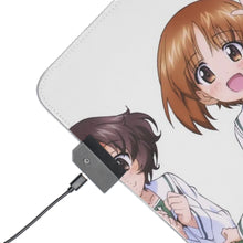 Load image into Gallery viewer, Girls und Panzer RGB LED Mouse Pad (Desk Mat)