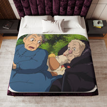 Load image into Gallery viewer, Anime Howl's Moving Castler Sherpa Blanket