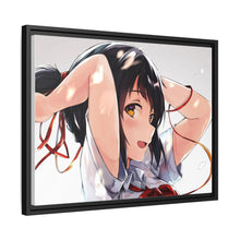 Load image into Gallery viewer, Anime Your Name. Canvas Framed Art Print