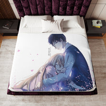 Load image into Gallery viewer, In White Sherpa Blanket