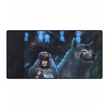 Load image into Gallery viewer, Anime Princess Mononoke Mouse Pad (Desk Mat)