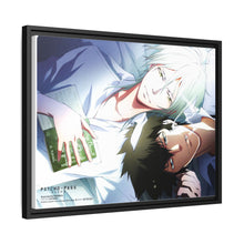Load image into Gallery viewer, Protagonist and Antagonist Faces Canvas Framed Art Print