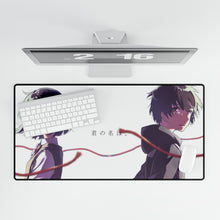Load image into Gallery viewer, Anime Your Name. Mouse Pad (Desk Mat)
