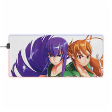 Load image into Gallery viewer, Highschool Of The Dead RGB LED Mouse Pad (Desk Mat)