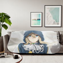 Load image into Gallery viewer, Violet Evergarden Sherpa Blanket