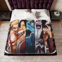 Load image into Gallery viewer, One Piece Jinbe Sherpa Blanket