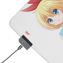 Load image into Gallery viewer, Nisekoi Chitoge Kirisaki RGB LED Mouse Pad (Desk Mat)