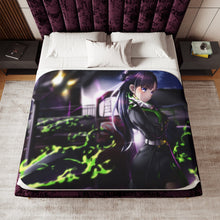 Load image into Gallery viewer, Anime Seraph of the End Sherpa Blanket