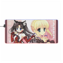Load image into Gallery viewer, Fate/Stay Night RGB LED Mouse Pad (Desk Mat)