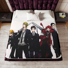 Load image into Gallery viewer, Black Butler Sherpa Blanket