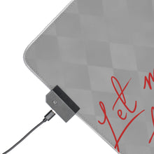 Load image into Gallery viewer, Black Butler RGB LED Mouse Pad (Desk Mat)