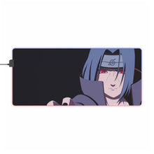 Load image into Gallery viewer, Uchiha itachi RGB LED Mouse Pad (Desk Mat)