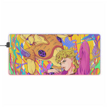 Load image into Gallery viewer, Anime Jojo's Bizarre Adventure RGB LED Mouse Pad (Desk Mat)