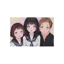 Load image into Gallery viewer, Hyouka Eru Chitanda, Satoshi Fukube, Mayaka Ibara Rug