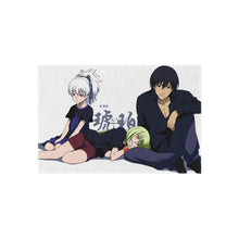 Load image into Gallery viewer, Darker Than Black Hei, Yin, Amber Rug