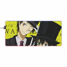 Load image into Gallery viewer, Hōtarō Oreki Satoshi Fukube As Detectives RGB LED Mouse Pad (Desk Mat)