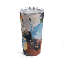 Load image into Gallery viewer, A girl with an umbrella Tumbler 20oz