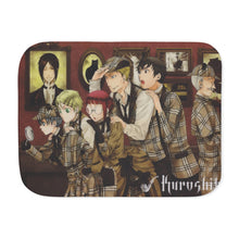 Load image into Gallery viewer, Black Butler Sherpa Blanket