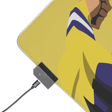 Load image into Gallery viewer, ALL MIGHT minimalist RGB LED Mouse Pad (Desk Mat)