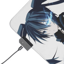 Load image into Gallery viewer, Black Rock Shooter RGB LED Mouse Pad (Desk Mat)